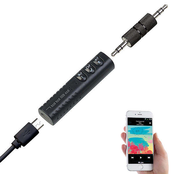 Adaptateur audio jack à fonctions bluetooth et mains libres BTA-40