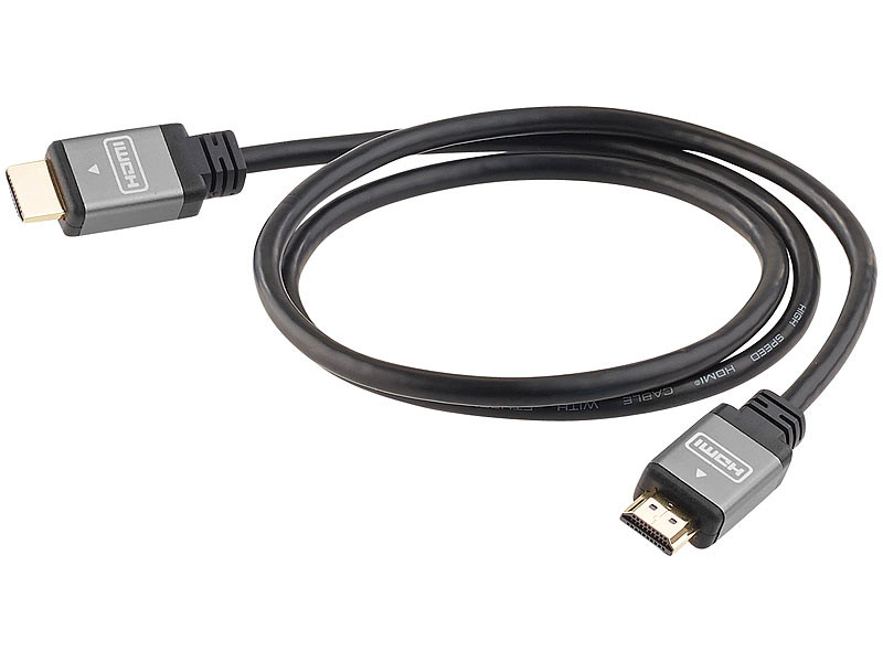 Câble HDMI compatible 4K et 3D – 1m