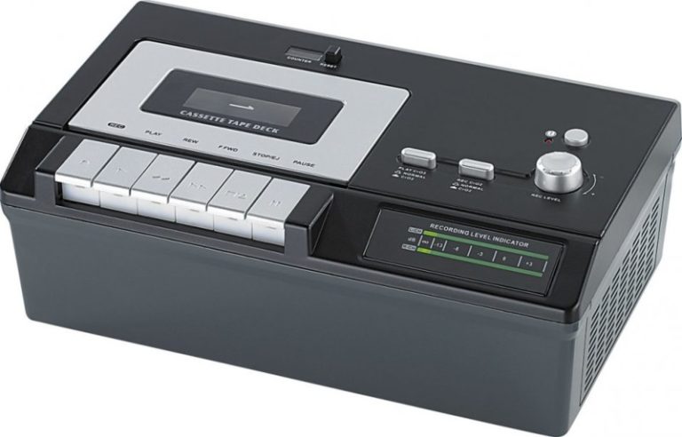 Lecteur cassette avec encodeur USB UCR-2200 | Auvisio.fr