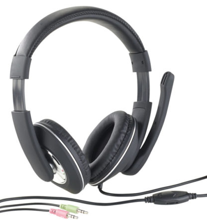 Micro-casque PC avec microphone pivotant GH-100 – Image 5