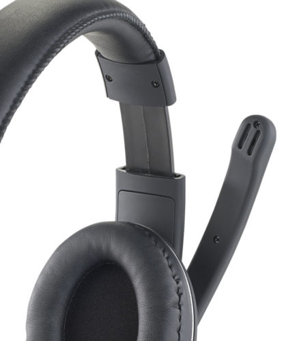 Micro-casque PC avec microphone pivotant GH-100 – Image 8
