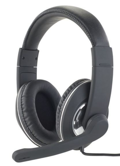 Micro-casque PC avec microphone pivotant GH-100 – Image 3
