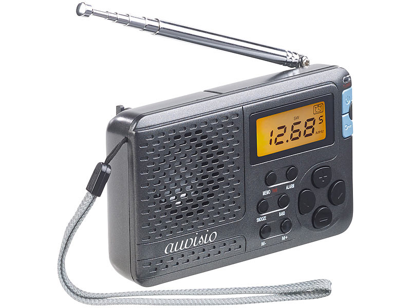 Universal - Mini radio de poche avion avec récepteur radio portable écran  LCD bouton de verrouillage FM/AM/radio avec écouteur - Radio - Rue du  Commerce