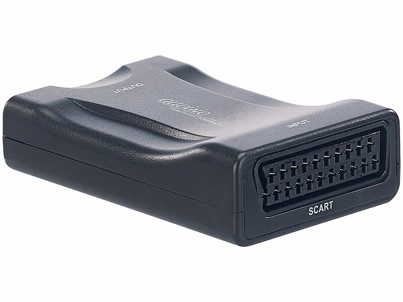 Adaptateur Péritel vers HDMI avec adaptateur secteur