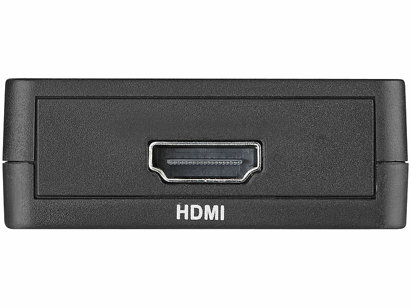 Adaptateur AV-Cinch vers HDMI, Transmission & Conversion AV