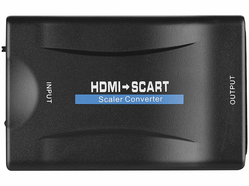 Adaptateur audio vidéo portable HDMI vers câble péritel convertisseur