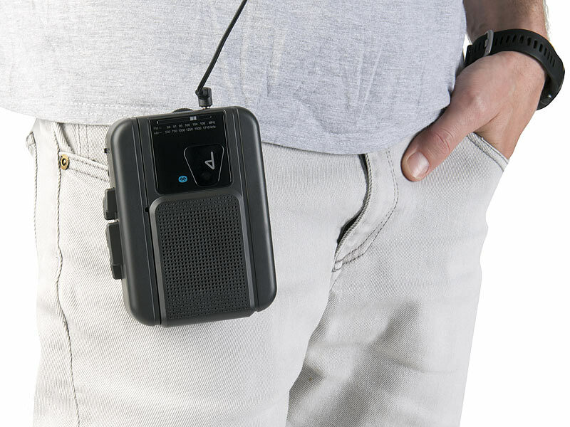 Lecteur De Cassette Portable, Baladeur Bluetooth Avec Alimentation