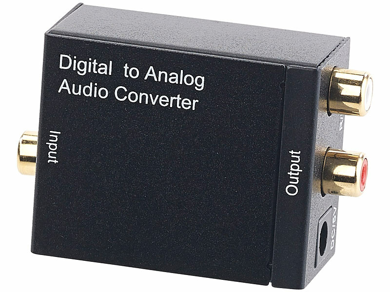 Convertisseur Audio numérique vers analogique HW-25DA R / L