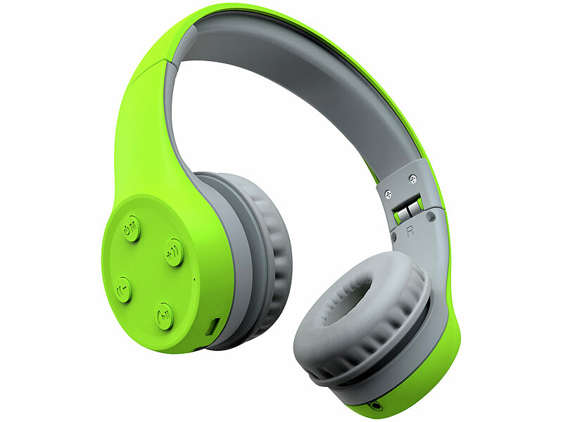 2 casques pour enfant bluetooth 5.0 avec limiteur de volume OHS-240