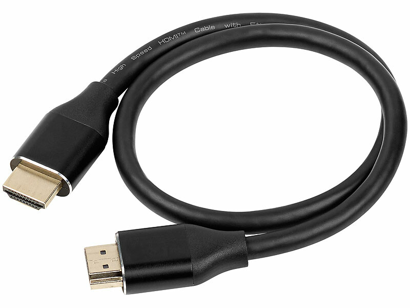 2 câbles HDMI High-Speed 2.1 jusqu'à 8K – 50 cm