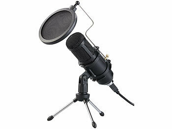 marque generique - Kit Microphone à Condensateur Pour Enregistrement Studio  Noir A Avec Carte Son - Micros chant - Rue du Commerce