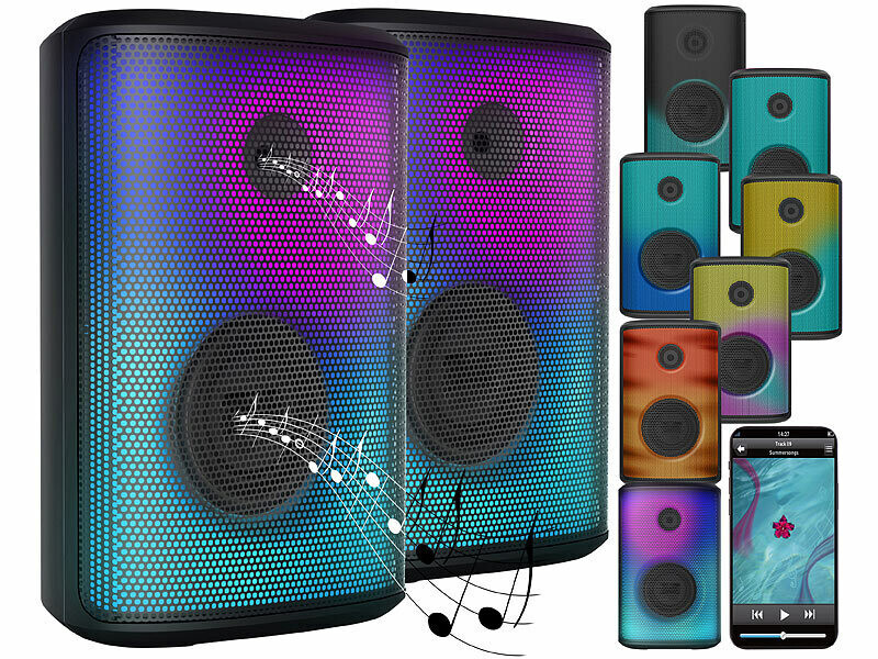 Enceinte surround Hobby Concept Enceinte Bluetooth Lumineuse