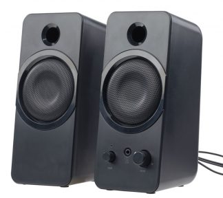 Haut-parleurs USB stéréo actifs 10 W ''MSX-150'' (Reconditionné)