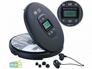 Lecteur CD portatif DAB+ avec bluetooth 5.0 (Reconditionné)