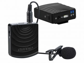 Microphone sans fil 2,4 GHz avec récepteur jack 3,5 mm (Reconditionné)