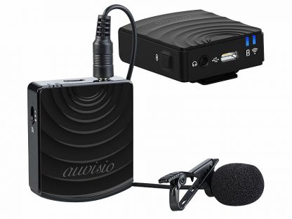 Microphone sans fil 2,4 GHz avec récepteur jack 3,5 mm (Reconditionné)
