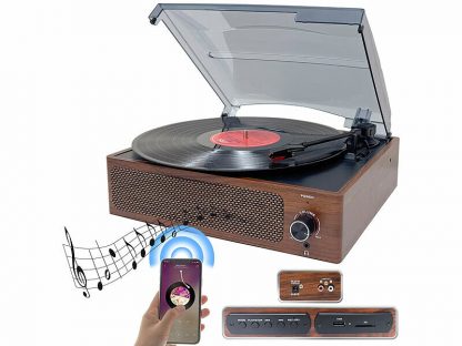 Tourne disque et numériseur vinyles UPL-200.mp avec fonction bluetooth 5.3