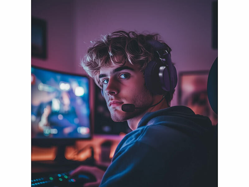 Casque gaming pliable avec fonction bluetooth et RF (Reconditionné) – Image 4