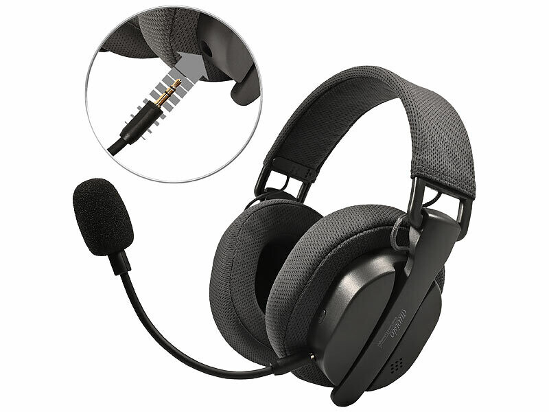 Casque gaming pliable avec fonction bluetooth et RF (Reconditionné) – Image 7