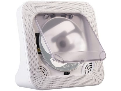 Lecteur CD portable rechargeable avec fonction bluetooth et haut-parleurs – Image 5