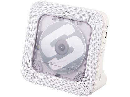 Lecteur CD portable rechargeable avec fonction bluetooth et haut-parleurs – Image 6
