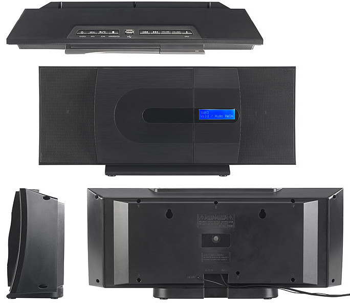 Chaîne stéréo avec radio FM et DAB+, lecteur CD et bluetooth MSX-620.dab (Reconditionné) – Image 2