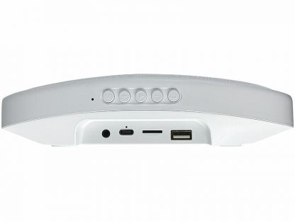 Haut-parleur mural rechargeable avec radio et fonction bluetooth - coloris blanc (Reconditionné) – Image 3