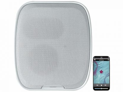 Haut-parleur mural rechargeable avec radio et fonction bluetooth - coloris blanc (Reconditionné) – Image 4