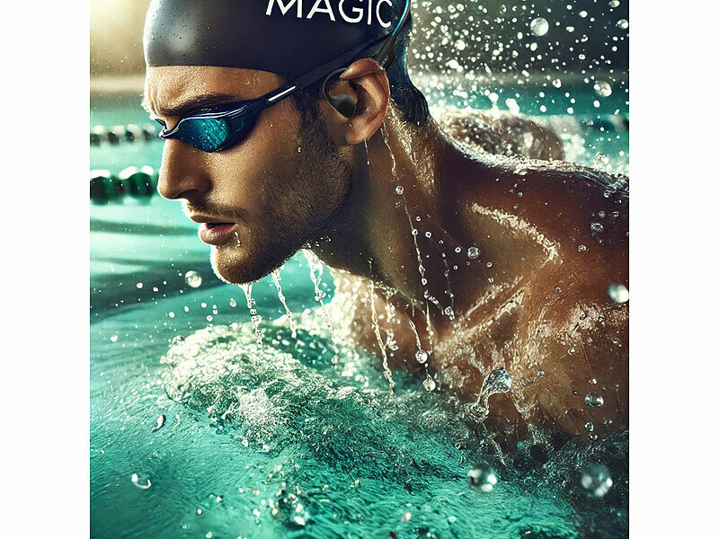 Casque à conduction osseuse étanche sans fil IHS-740.b avec fonction bluetooth 5.3 (Reconditionné) – Image 6