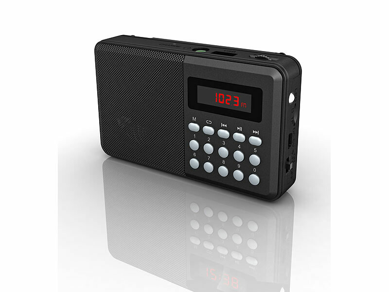 Radio de poche FM rechargeable bluetooth/MP3/USB/MicroSD TAR-702.bt – Image 5