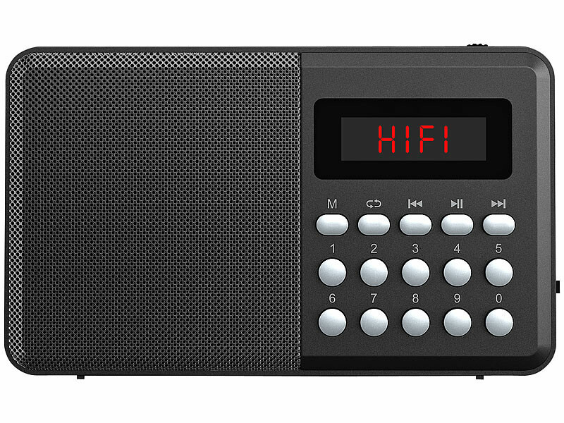 Radio de poche FM rechargeable bluetooth/MP3/USB/MicroSD TAR-702.bt – Image 3