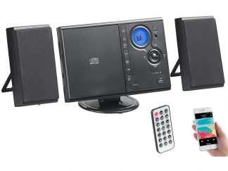 Chaîne stéréo verticale compacte 10 W : MSX-500