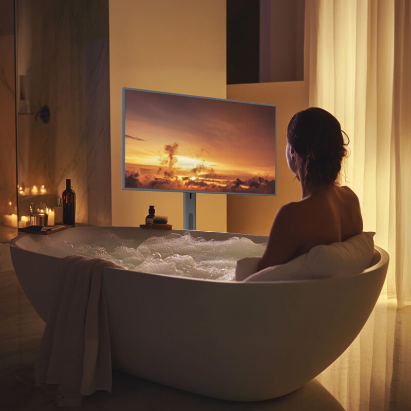 Écran nomade tactile connecté Full HD 32" avec support mobile et batterie (Reconditionné) – Image 13