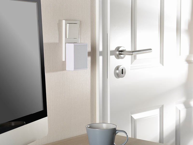 Radio secteur FM avec fonctions bluetooth et mains libres, blanc – Image 10