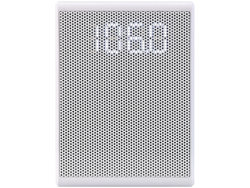 Radio secteur FM avec fonctions bluetooth et mains libres, blanc – Image 7