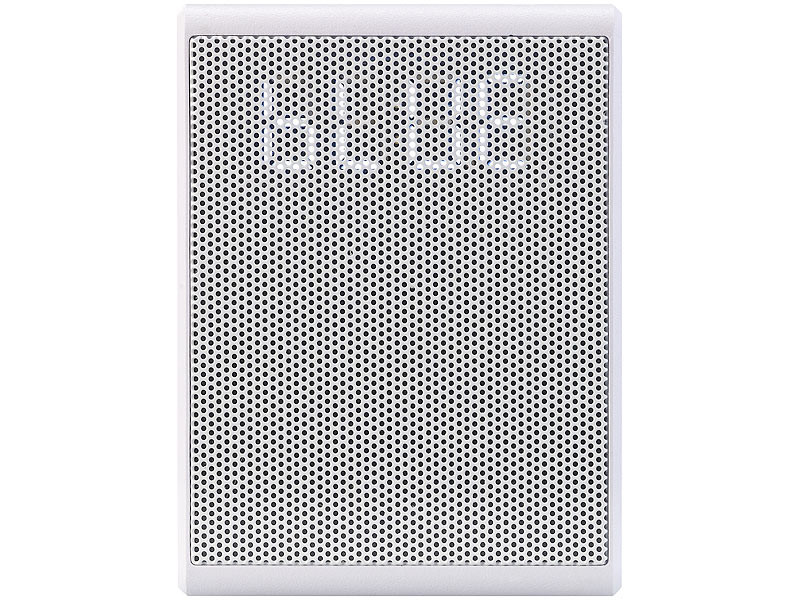 Radio secteur FM avec fonctions bluetooth et mains libres, blanc – Image 6