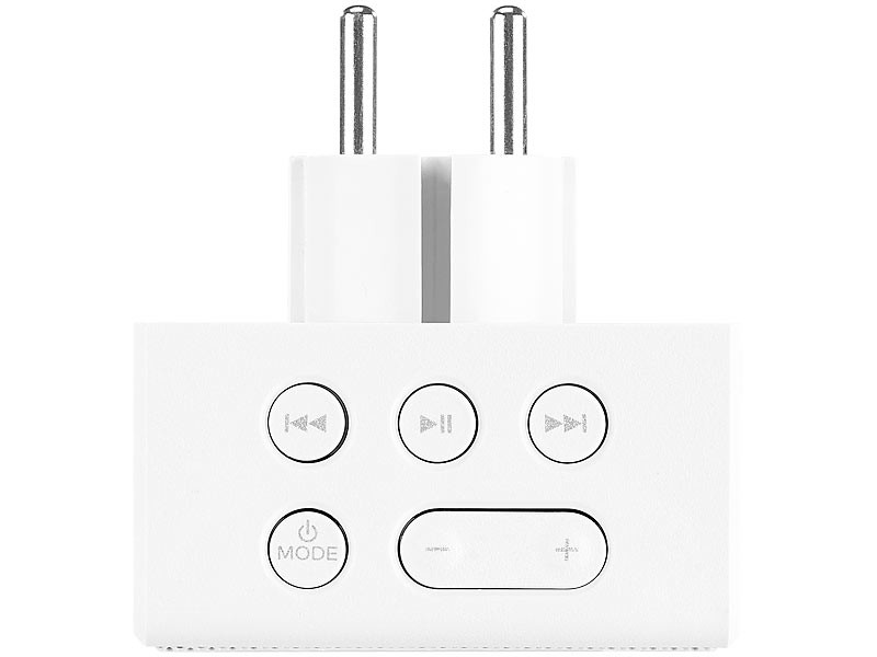 Radio secteur FM avec fonctions bluetooth et mains libres, blanc – Image 9