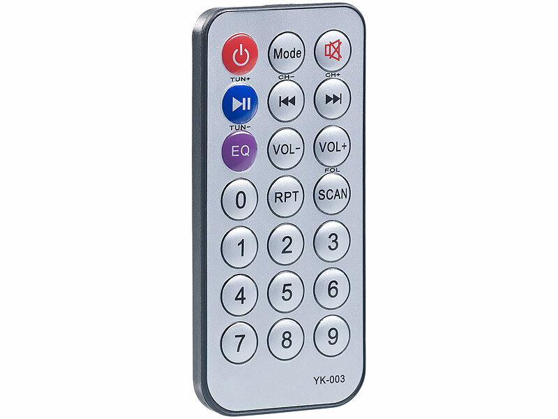 Chaîne nomade 150 W avec fonctions bluetooth & lecteur MP3 "PMA-950.k" – Image 4