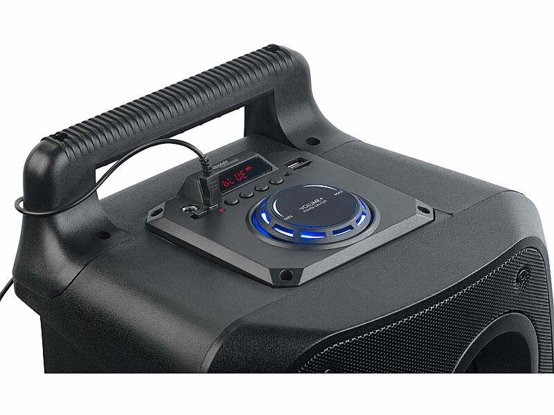 Chaîne nomade 150 W avec fonctions bluetooth & lecteur MP3 "PMA-950.k" – Image 3