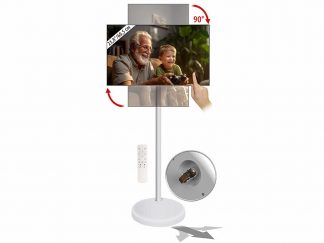 Écran nomade tactile connecté Full HD 23,8" avec support mobile et batterie