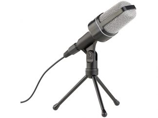 Microphone studio professionnel à condensateur avec trépied (Reconditionné)