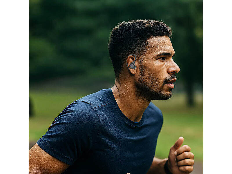 Écouteurs intra-auriculaires sport sans fil étanches IHS-825.bt avec fonction bluetooth 5.3 – Image 2