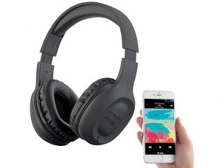 Casque supra-auriculaire sans fil avec fonctions Bluetooth, FM, MP3 et MicroSD