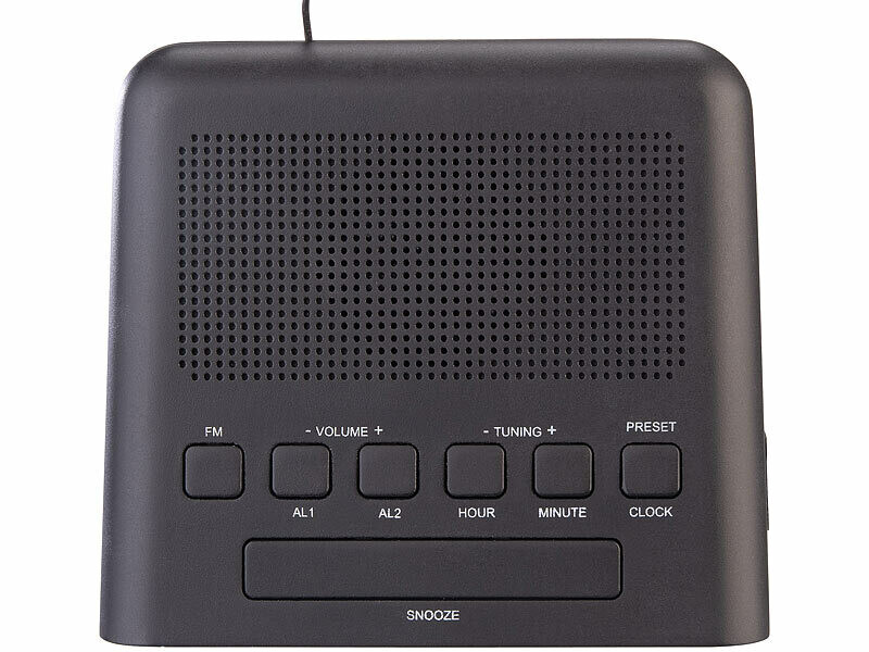 Radio-réveil FM avec 2 alarmes (reconditionné) – Image 7