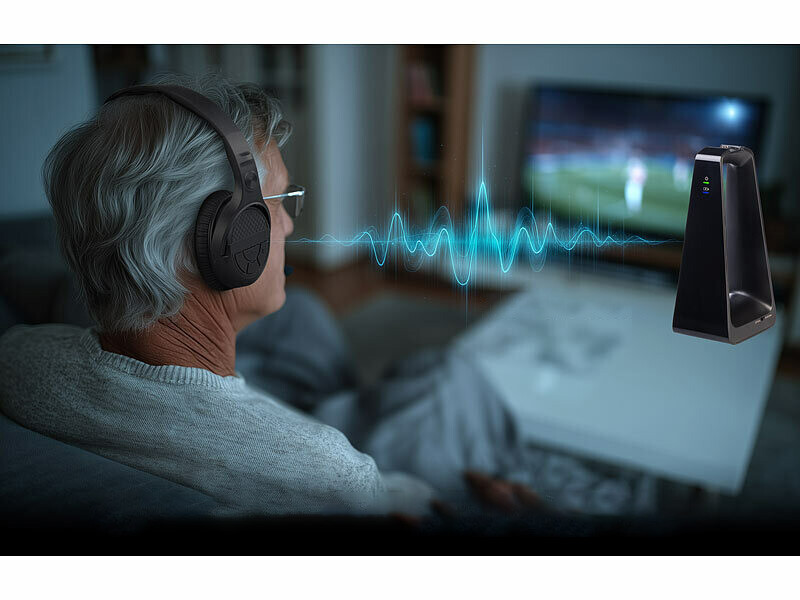 Casque TV sans fil OK-335 avec fonction bluetooth (Reconditionné) – Image 7