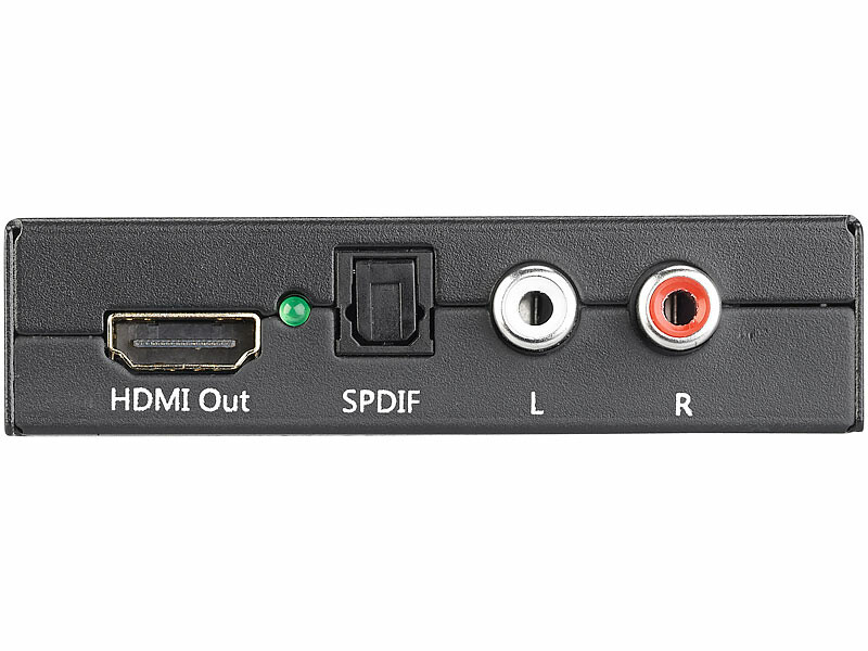 Convertisseur audio HDMI vers TOSLINK (5.1) et cinch stéréo (2.0) (Reconditionné) – Image 2