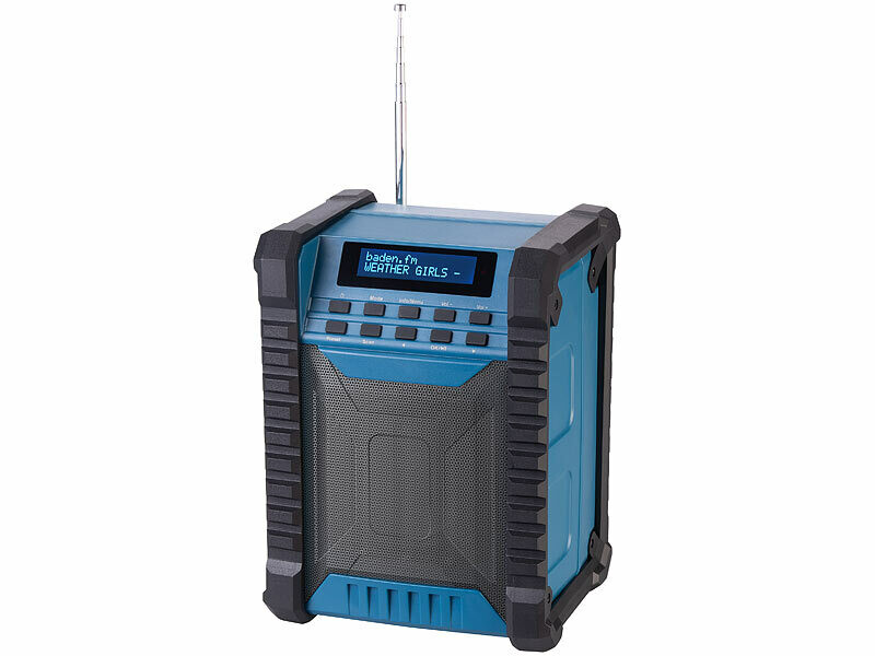 Radio de chantier rechargeable 40 W avec fonctions DAB+ / FM / bluetooth DOR-800 (Reconditionné) – Image 7