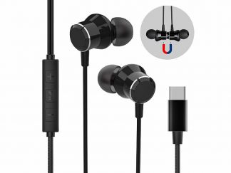 Écouteurs filaires USB-C intra-auriculaires magnétiques