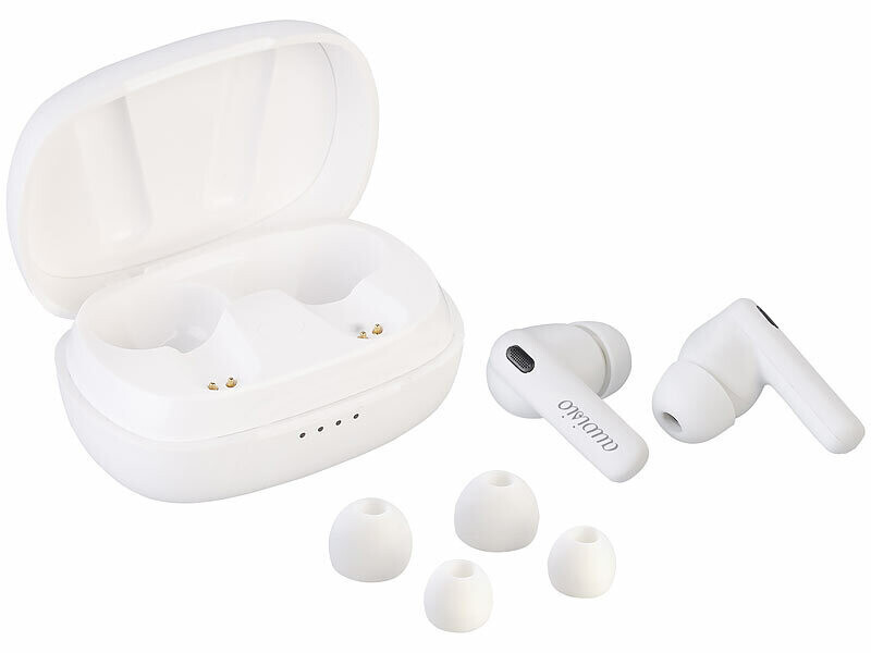 Ecouteurs sans fil True Wireless IHS-730.app avec bluetooth 5.2 et réduction active du bruit - blan – Image 2