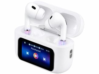 Écouteurs sans fil intra-auriculaires avec traducteur IA - Blanc